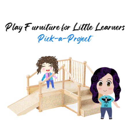 Permanent Gross Motor Play Furniture for Little Learners