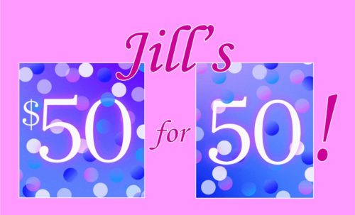 Jill’s 2022 BTS $50 for 50 Campaign!