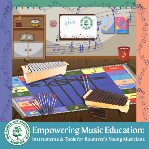 Empowering Music Education: Instruments & Tools for Rountree’s Young Musicians